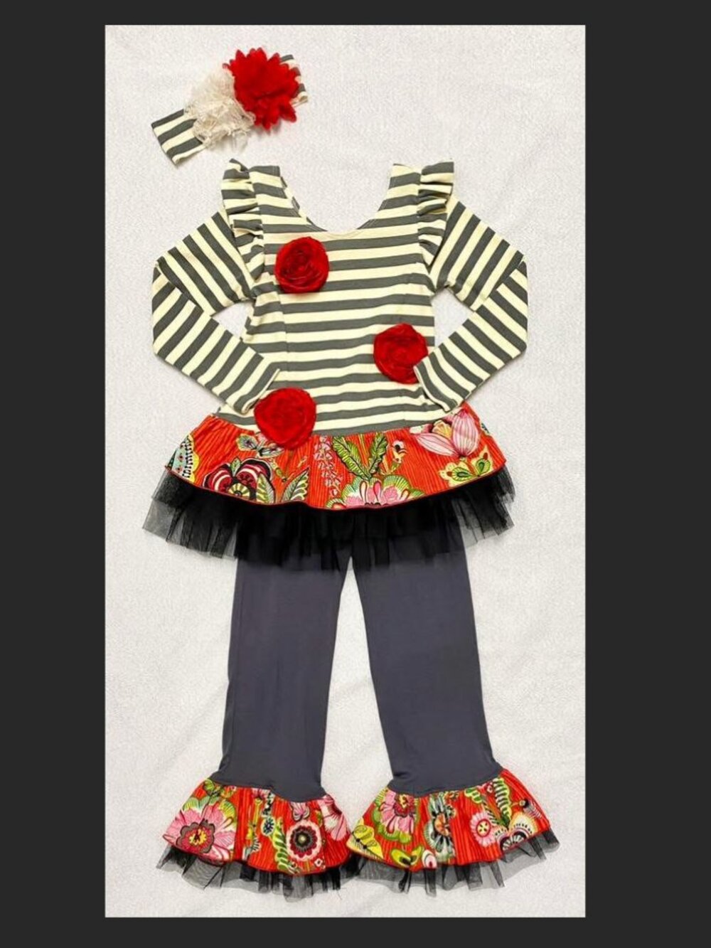 Giggle Moon Dance for Joy set and matching headband